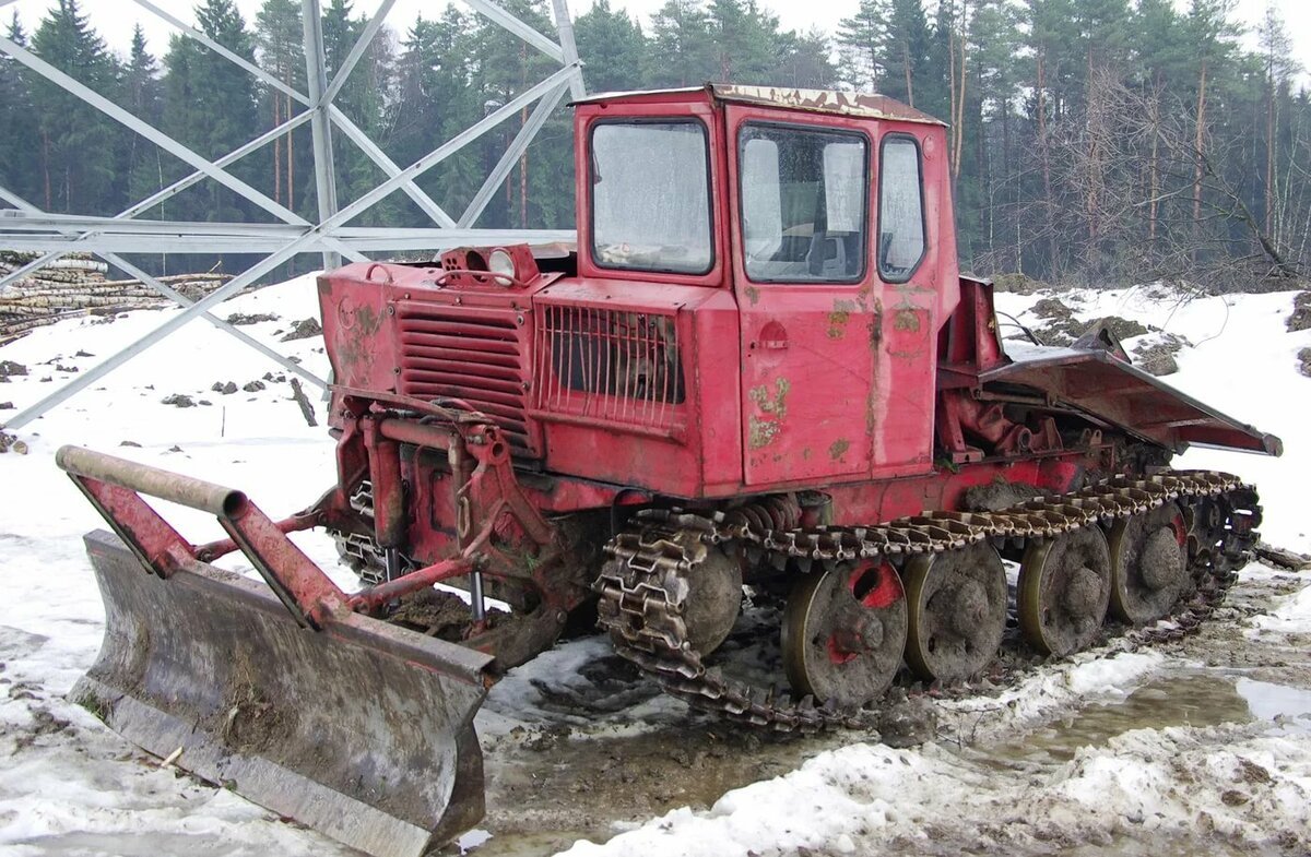 Трелевочные трактора СССР
