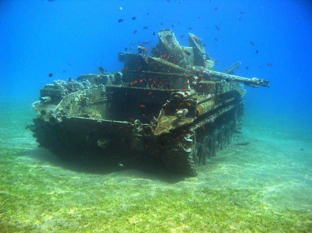 Затопленные танки