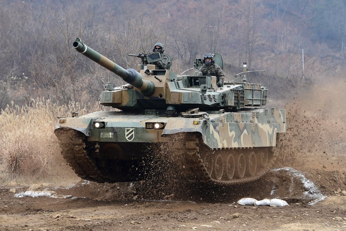 Корейский танк к2 черная пантера