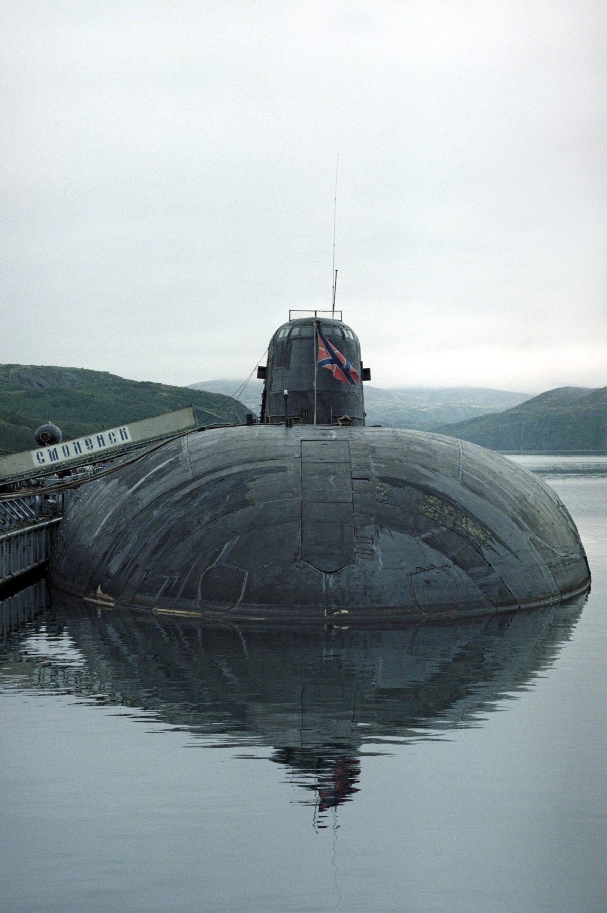 Подводная лодка Антей внутри