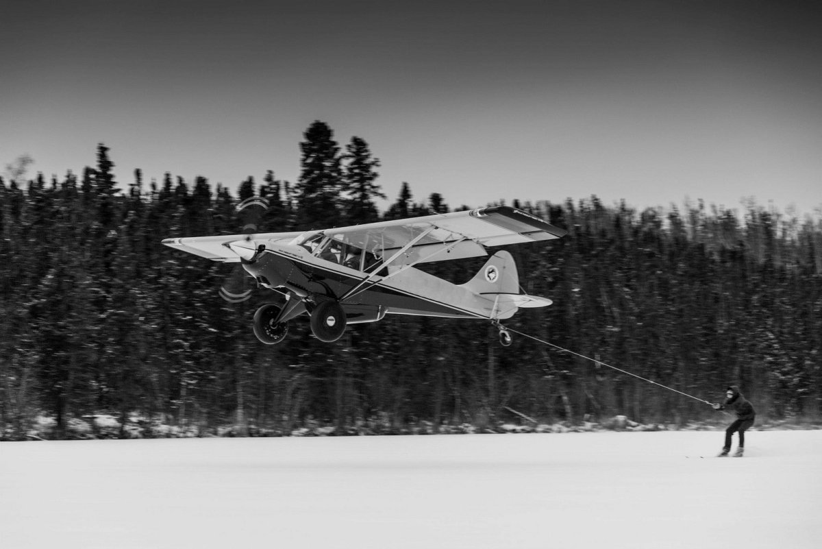 Самолет на лыжах