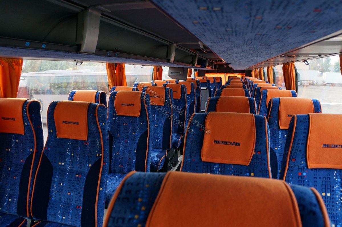 Neoplan автобус салон