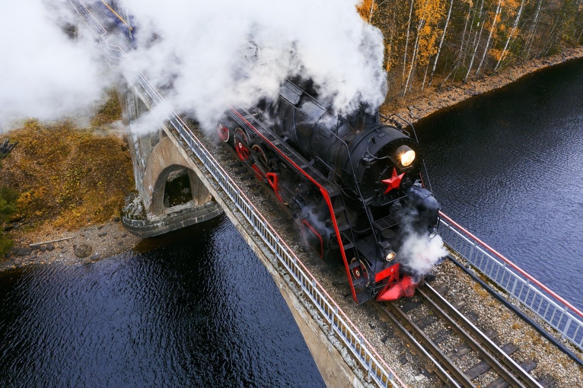 Поезд 19 века