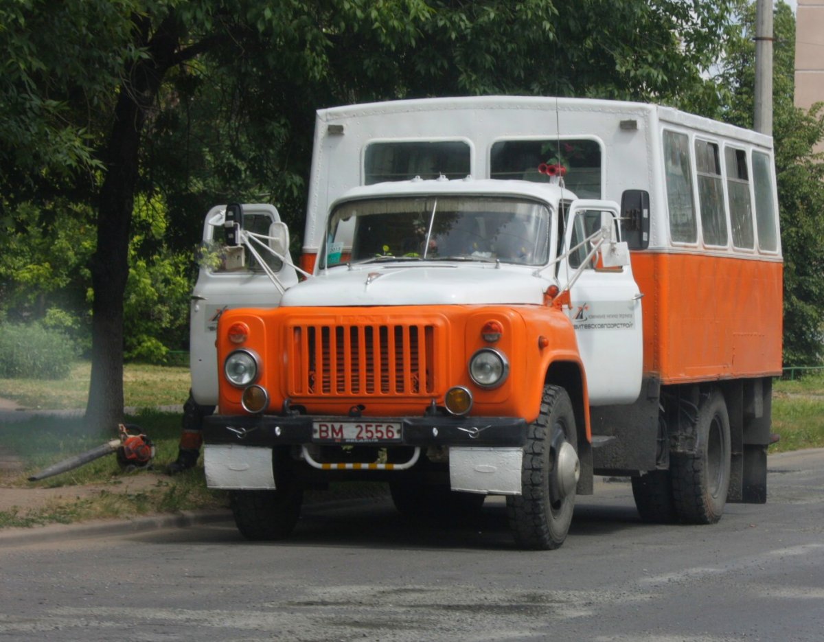 Автобус на базе газ 53