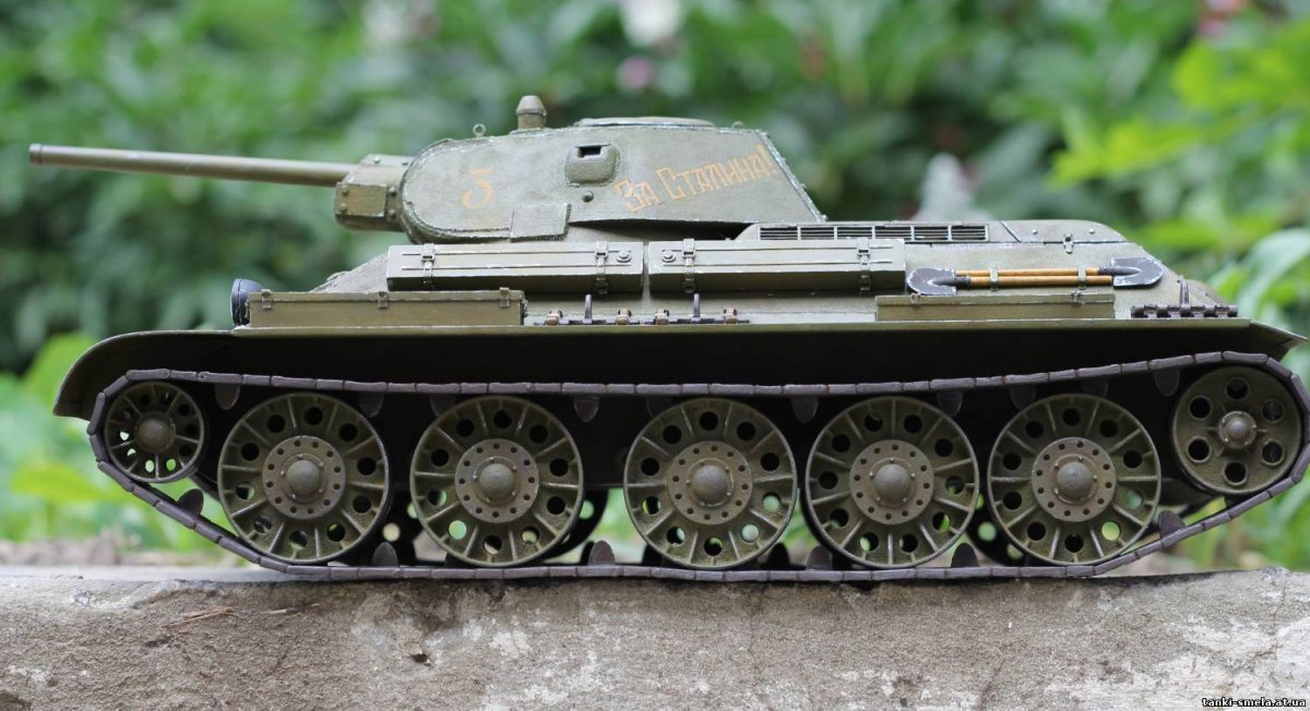 Модели танков из металла