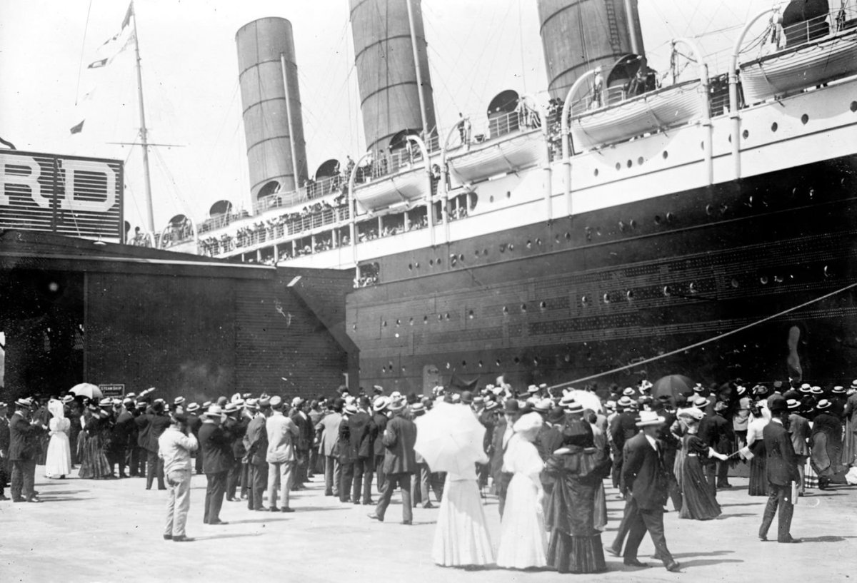 Титаник 1912 год