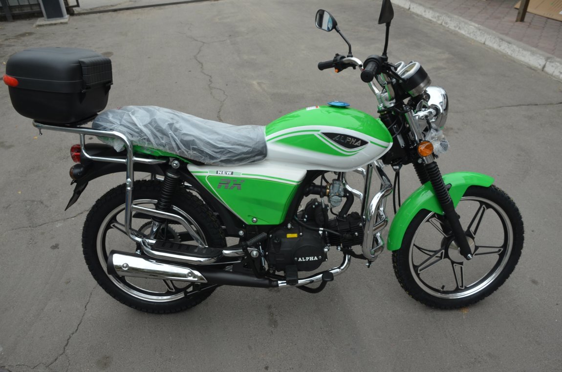 Мотоцикл альфа 110 кубов