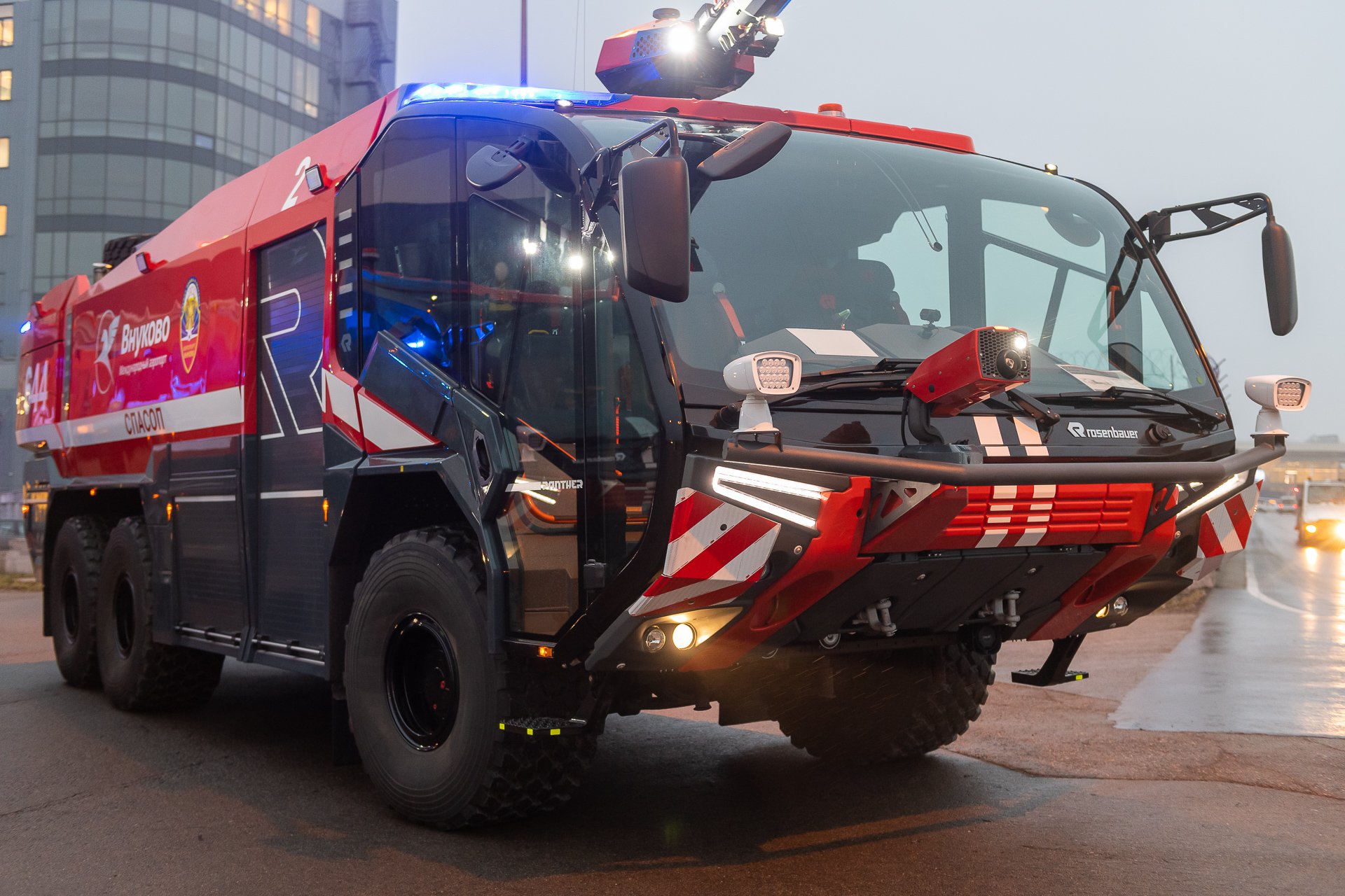 Новые пожарные автомобили