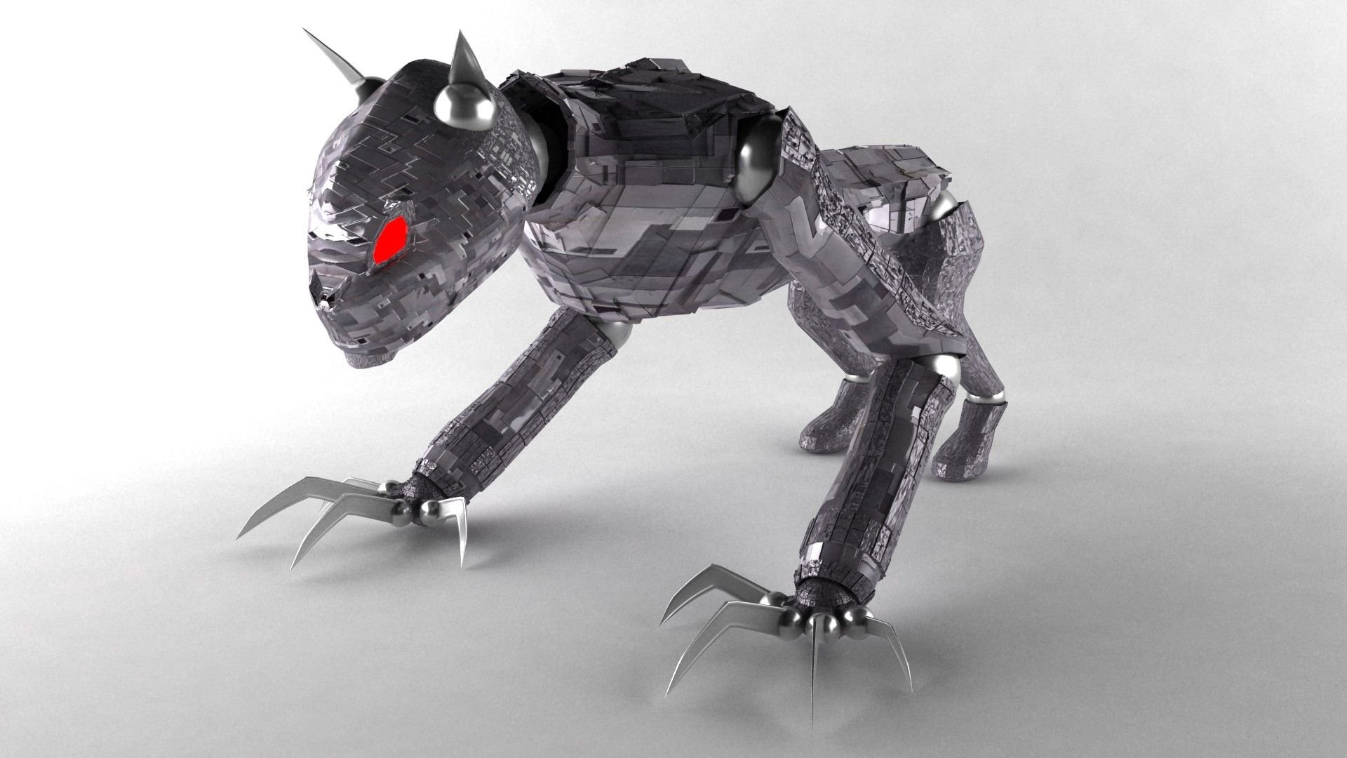 Игры робот кошка. Робот кот. Робот кошка 3д. Моделирование робота. Монстры из металла.