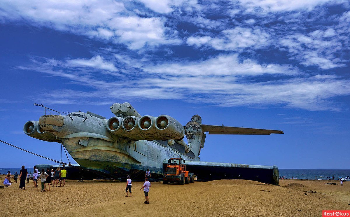 Самолет в дагестане на пляже