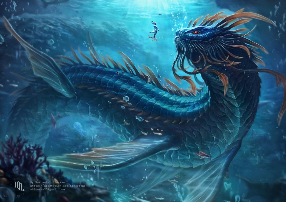 Морской дракон мифология
