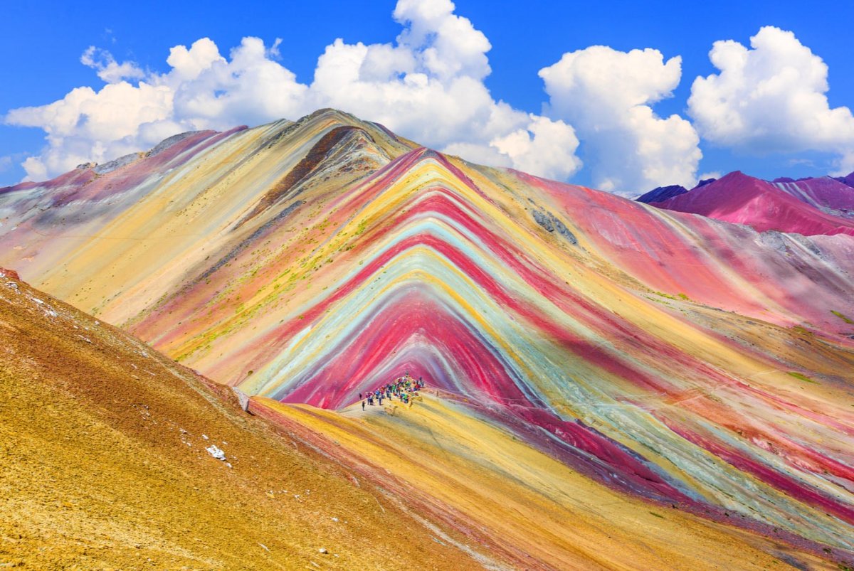 Цветные горы перу