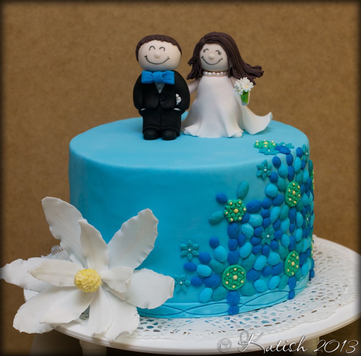 Торт на топазовую свадьбу