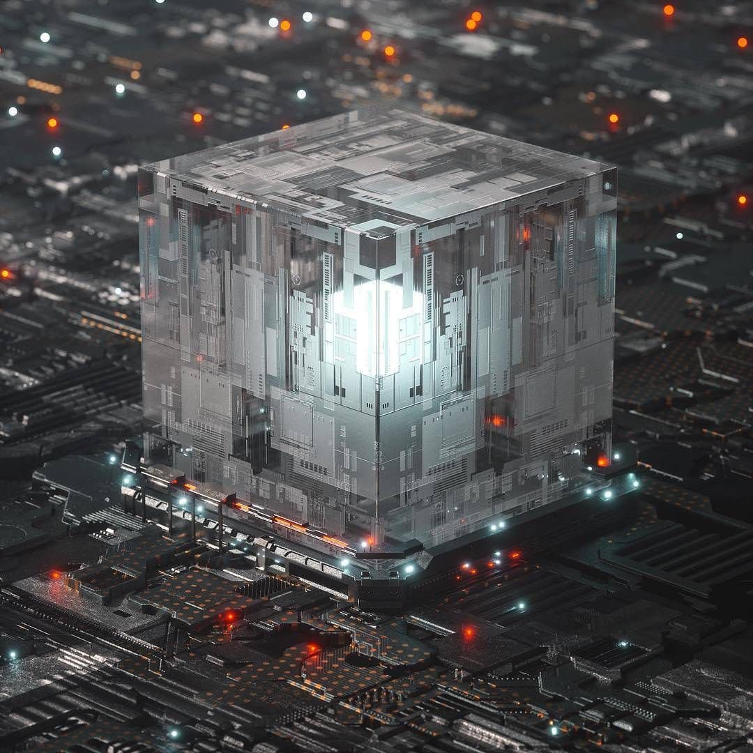 Робот кубик
