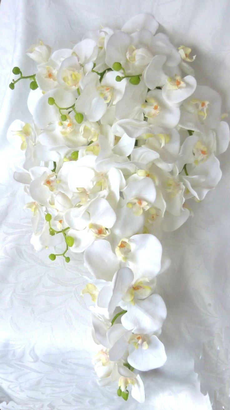Букеты цветов с орхидеями