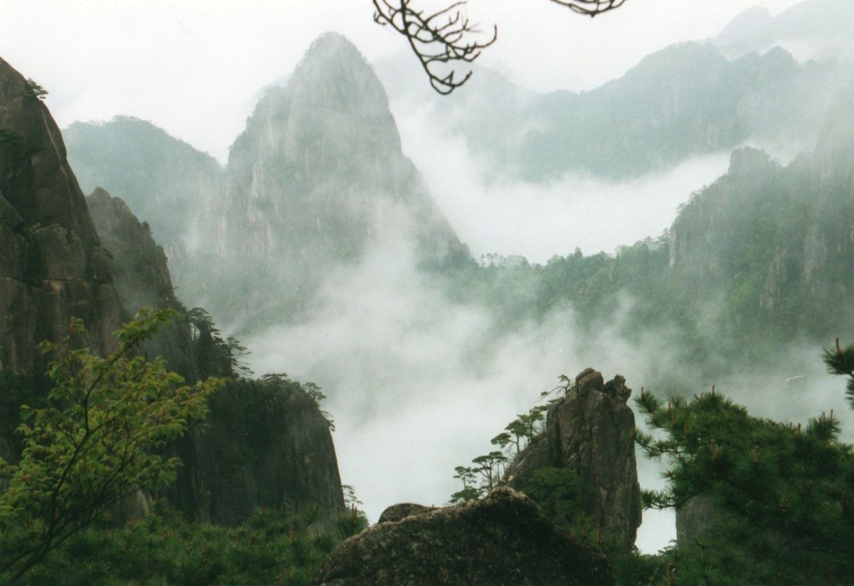 Горы хуаншань