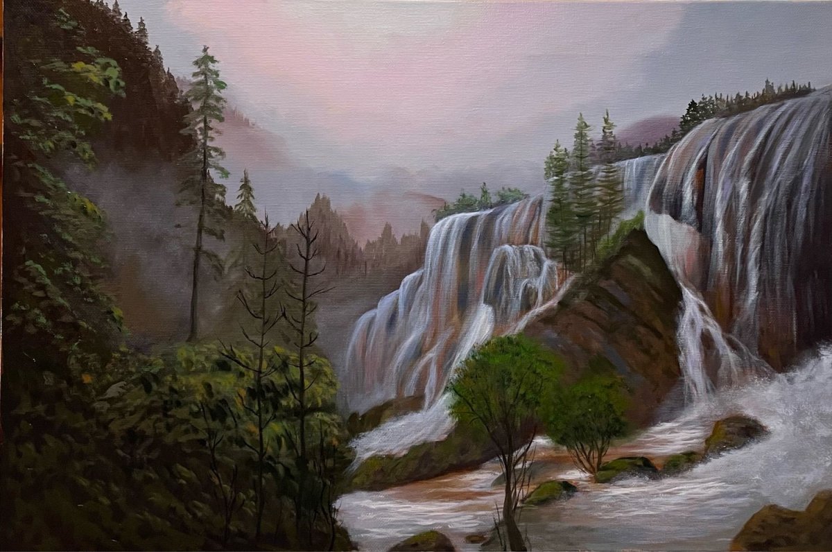 Колвицкий водопад