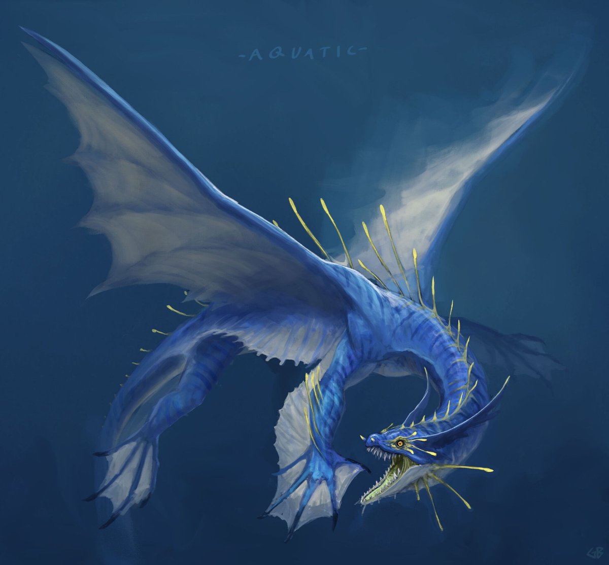 Голубой морской дракон