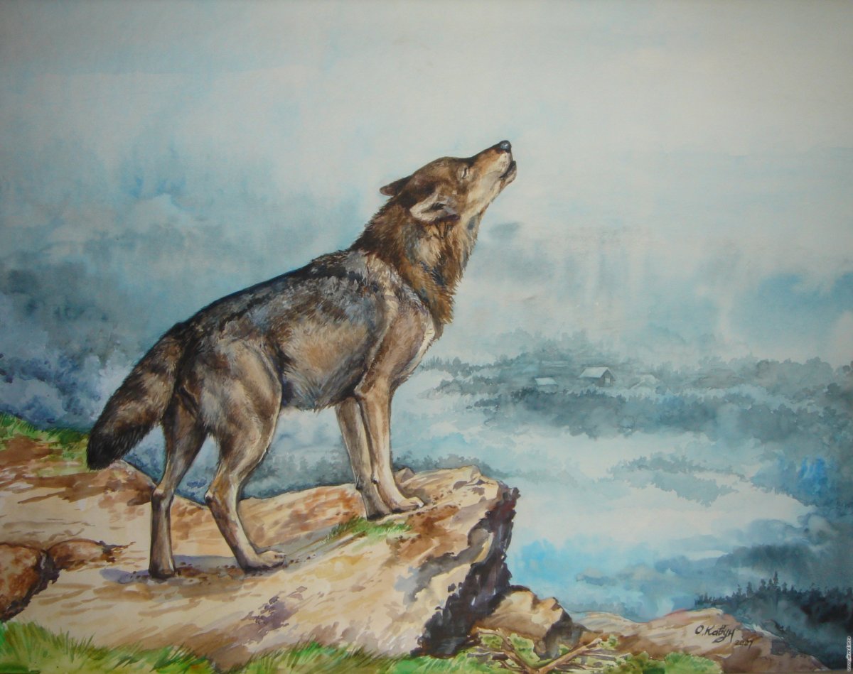 Сказочный волк